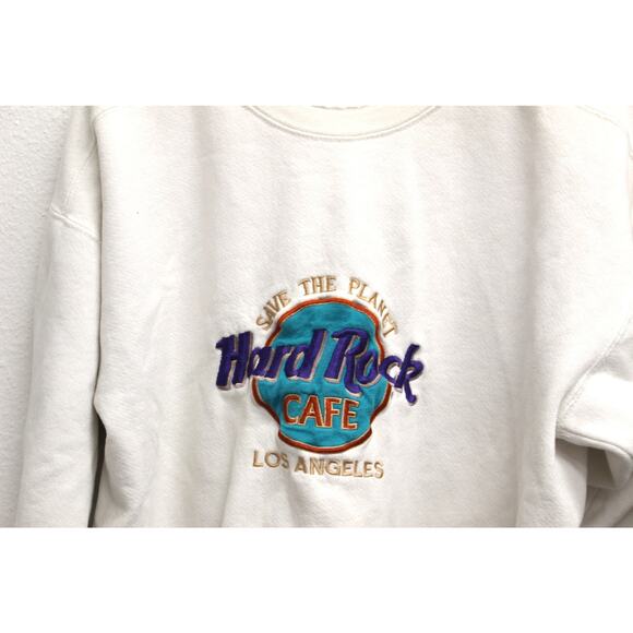 Vintage Hard Rock Cafe Los Angeles California Sweatshirt Large - Picture 2 of 4